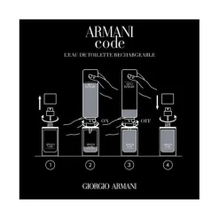 Homme Armani Eau De Toilette^Code