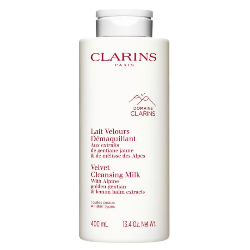 Clarins Visage^Lait Velours Démaquillant Aux Extraits de Gentiane Jaune & de Mélisse des Alpes