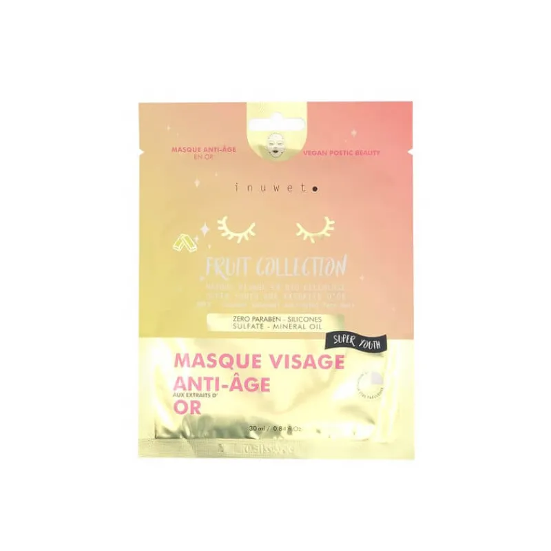 Inuwet Visage^Masque Fruit Collection Extraits d'Or