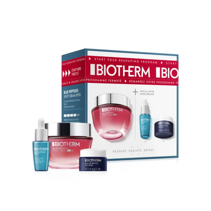 Biotherm Coffret Soin^Routine Blue Peptides Uplift SPF 30 - Coffret 2025