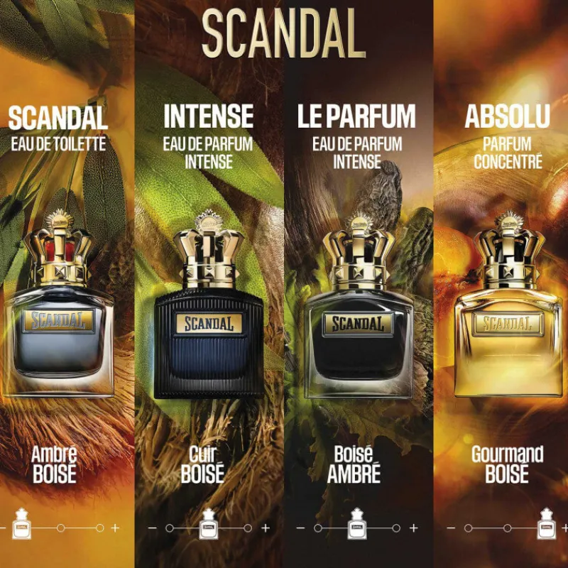 Homme Jean Paul Gaultier Eau De Parfum^Scandal Pour Homme Intense