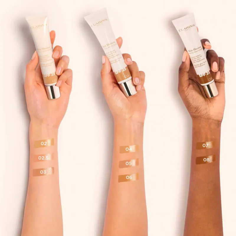 Clarins Teint^Skin Illusion Tinted Moisturizer SPF5