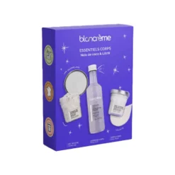Blancrème Coffret Soin^Trio Essentiels Douceurs - Coffret Gel Douche 75 ml + Crème + Gommage Coco & Litchi