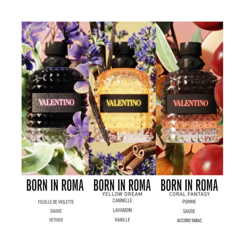 Homme Valentino Eau De Toilette^Uomo Born in Roma Coral Fantasy